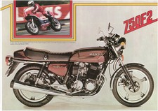 HONDA Brochure CB750 K7 F2