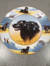 LABRADOR DOG PLATE THE