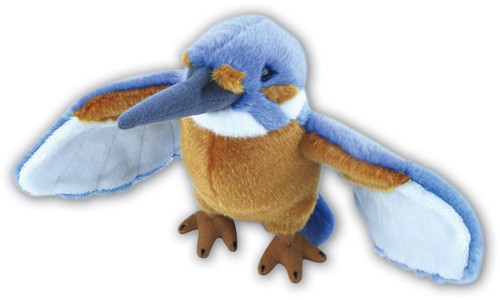 Kingfisher soft toy plush - kingfisher,