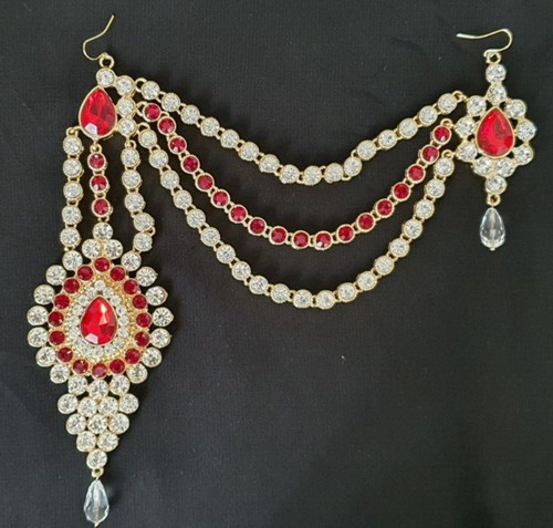 Indian gold red silver - ,
