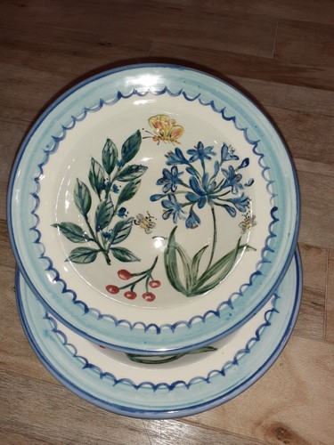 19cm hand painted - , bowls