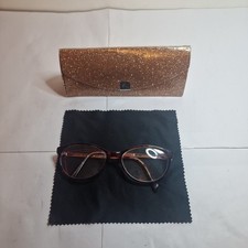 KYLIE MINOGUE Golden Glasses Frames Spectacles Eyewear with case 