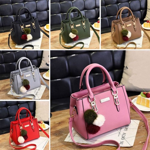 Solid color shoulder bags - shoulder,