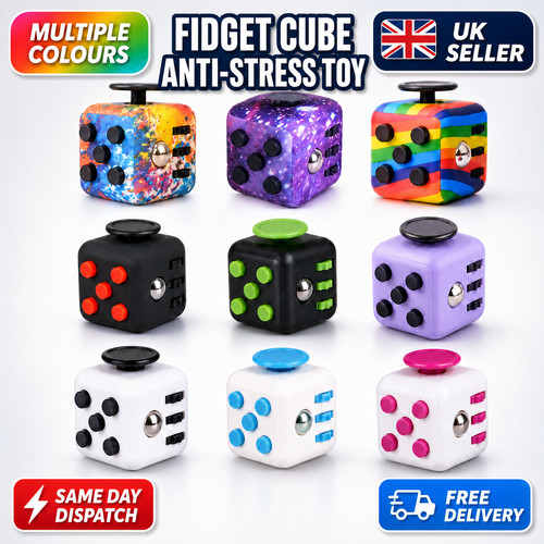 Fidget cube spinner stress - cube,