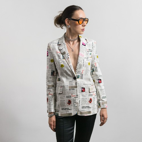 Desigual newspaper print - desigual,