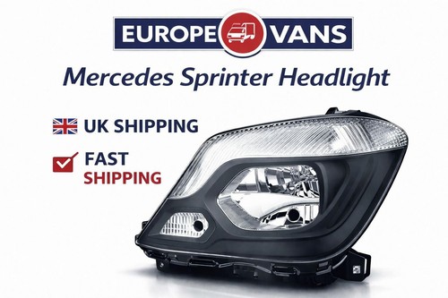 Sprinter headlight left 2014 - sprinter,