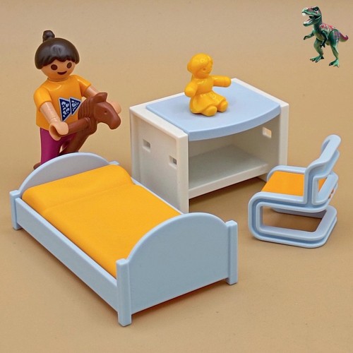 Playmobil children room bed - playmobil, children's