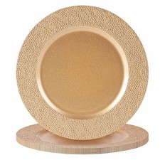 1/2/4/6pcs Hammered Charger