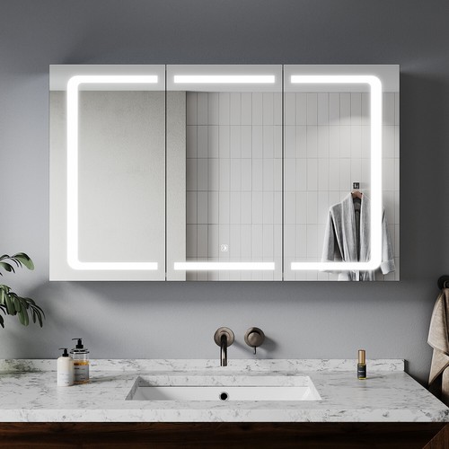 Led bathroom mirror cabinet - led,