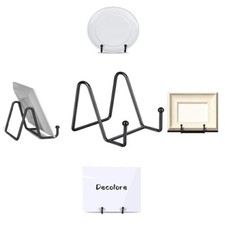 Black Plate Stand Display