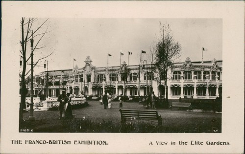 Postcard franco british - franco,