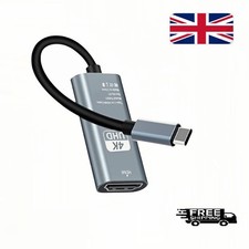 Type C To Female HDMI HDTV Cable 4K USB Adapter For Samsung S Series Huawei