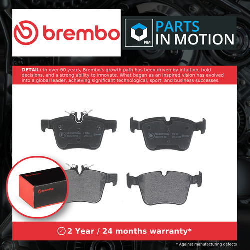 Brake pads set rear - rear, p50122