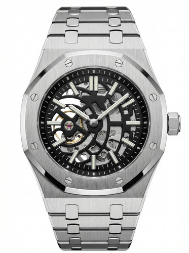 Oak mod steel black - oak, ·