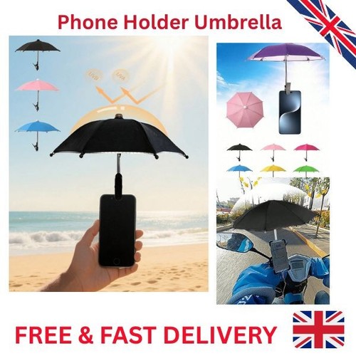 Portable phone holder umbrella - phone,