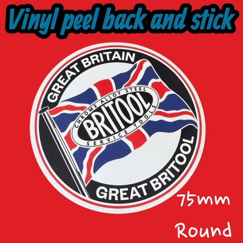 Great britool vinyl sticker - britool,