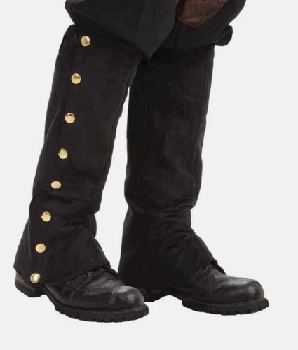 Steampunk suede spats - steampunk,