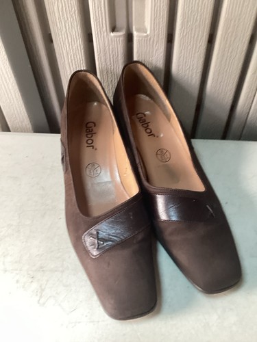 Gabor mocca suede leather - suede, &