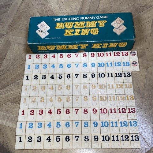 Vintage enbar rummy - king, tile