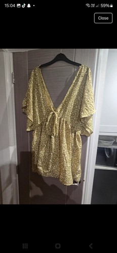 Womens green summer kaftan - womens,