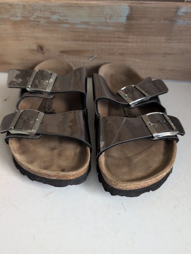 Bonova women pewter sandals - bonova,