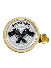 Pistol Target Shooting Gold