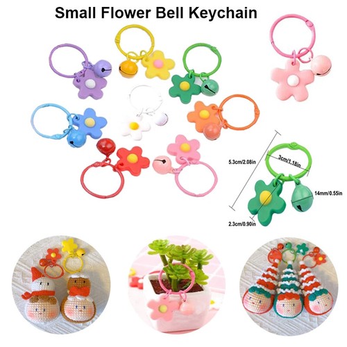 Lovely floral bell key - lovely,