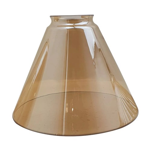 Amber lampshade pendant light - pendant,