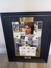Joey dunlop hand signed - joey,