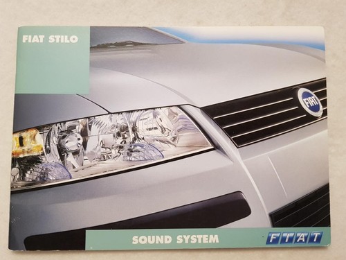 Fiat stilo sound - sound, system