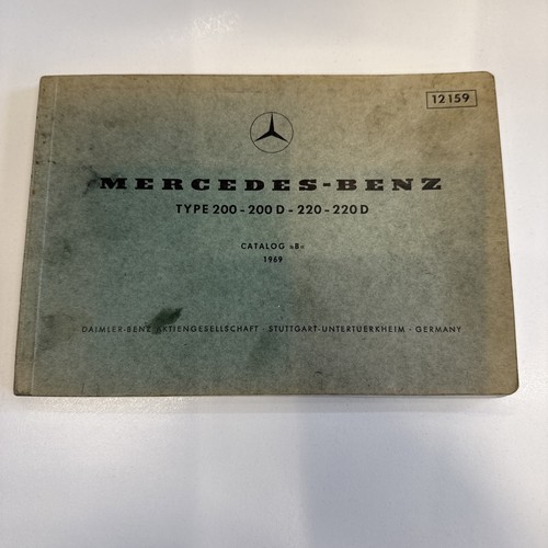 1969 mercedes benz type - 1969,