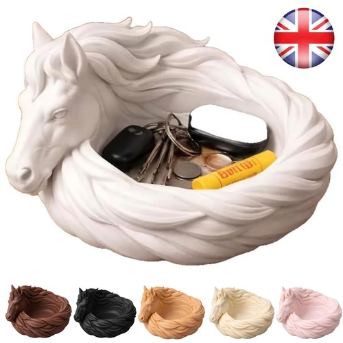 Horse sculpture organizer tray - organizer,