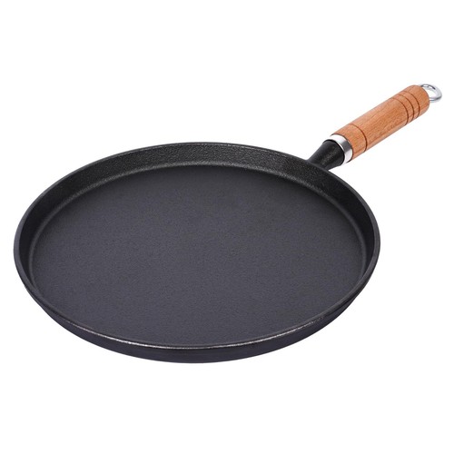 Inch cast iron crepe pan - 10,
