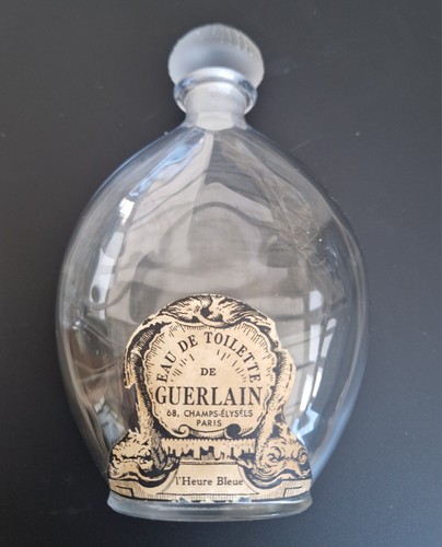 Antique glass guerlain dolphin - glass,