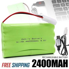 2400mAh 9.6V battery pack