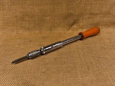 Sandvik 8032-1 Yankee Ratchet Pump Spiral Screwdriver  Vintage Joiners Tool 