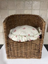 Vintage Wicker Childs Dolls