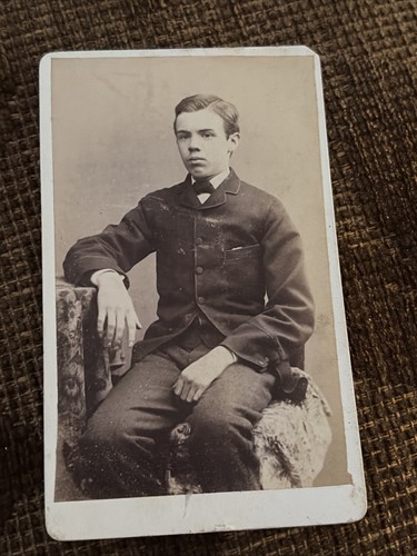 Victorian cdv photo - cdv, man