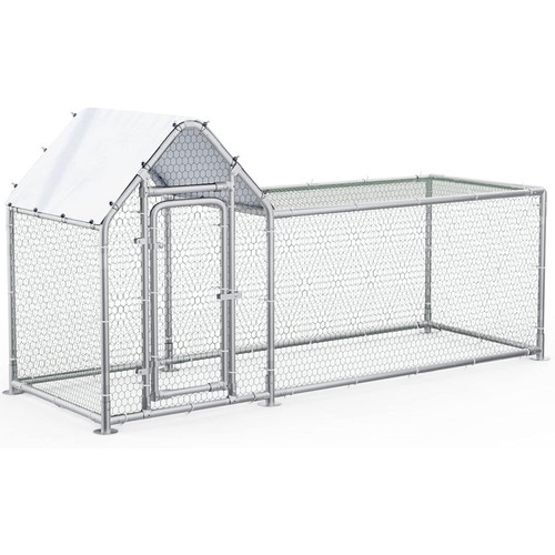 Large metal chicken coop - metal,