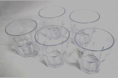 6pk acrylic tumblers - 6pk, reusable