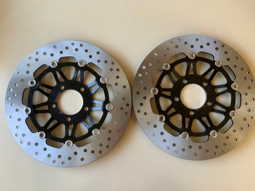 Pair front brake discs - front,