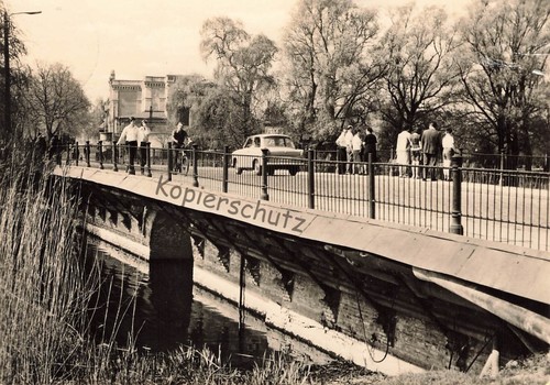 Postcard gdr werder havel - werder,