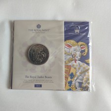 UK - 2023 - YALE OF BEAUFORT - BU £5 coin - Five Pound Pack - TUDOR BEASTS