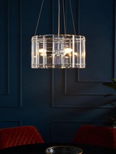 Next Chrome Tatton 3 Light