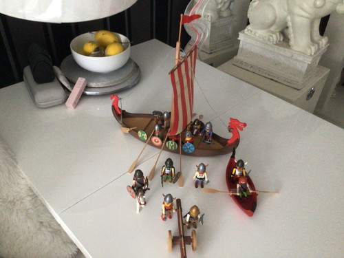 Playmobil huge viking - playmobil, ship