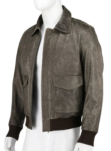 Men flight bomber - bomber, grey