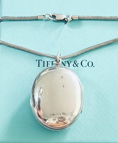 Tiffany oval locket - &, co.
