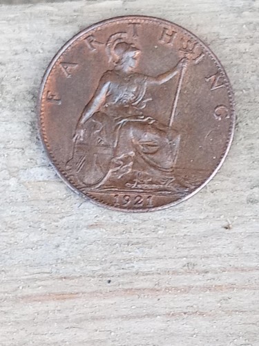 1921 george farthing - v, farthing.