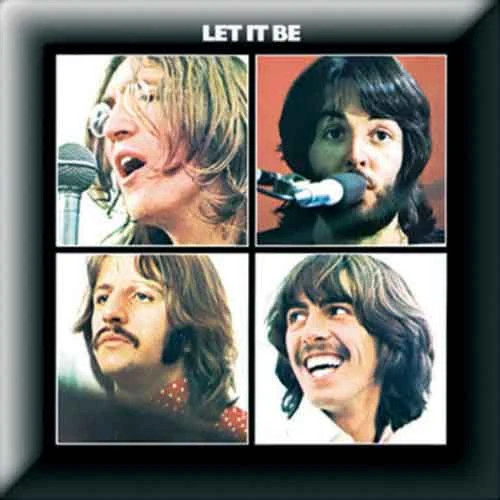 The beatles pin badge let - the, it