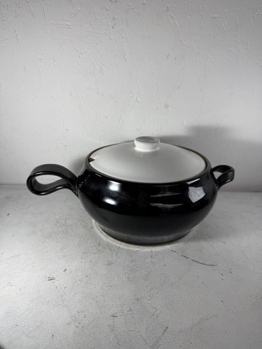 Denby black stoneware pint - stoneware, 2